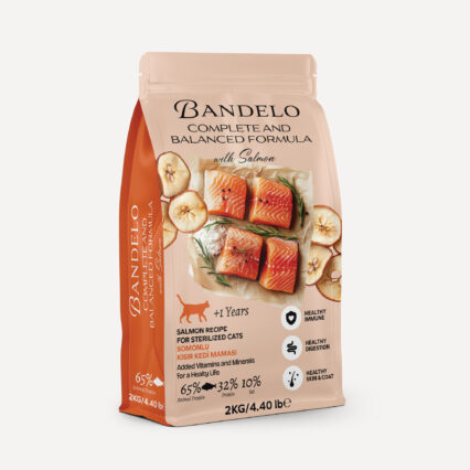 Bandelo Somonlu Kısırlaştırılmış Kuru Kedi Maması