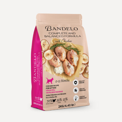 Bandelo Tavuklu Yavru Kuru Kedi Maması