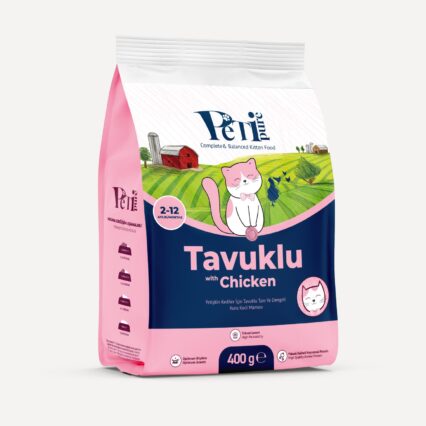 Petipure Tavuklu Yavru Kuru Kedi Maması